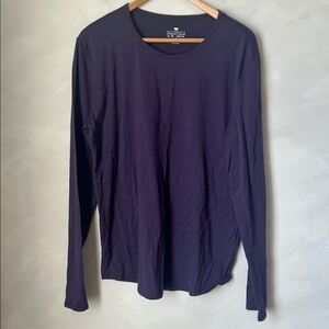 Segments Merino wool long sleeve baselayer thermal shirt red XL